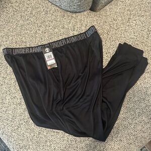 Under Armour Black HeatGear joggers
